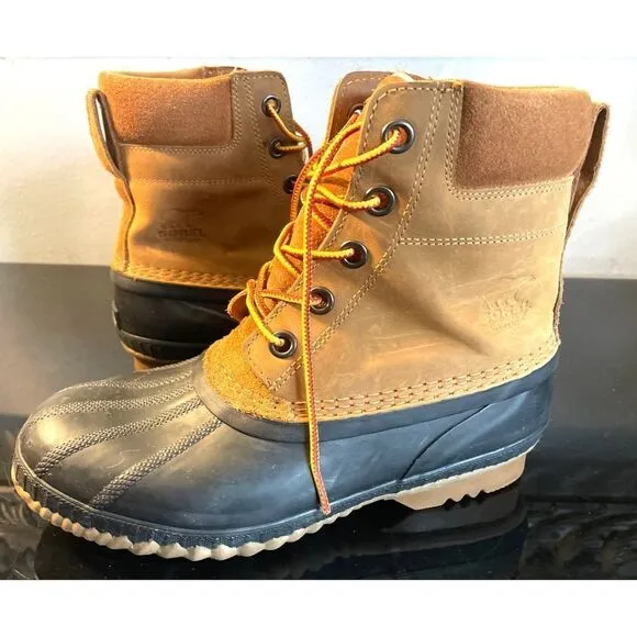 Sorel Cheyanne II Lace Waterproof Winter Snow Boots Youth SZ 7 Front Laces Lined
