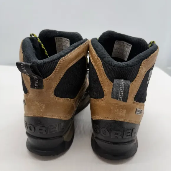 Sorel Conquest Boots Mens 10 OutDry Ankle Waterproof Shoes Hiking Winter Snow