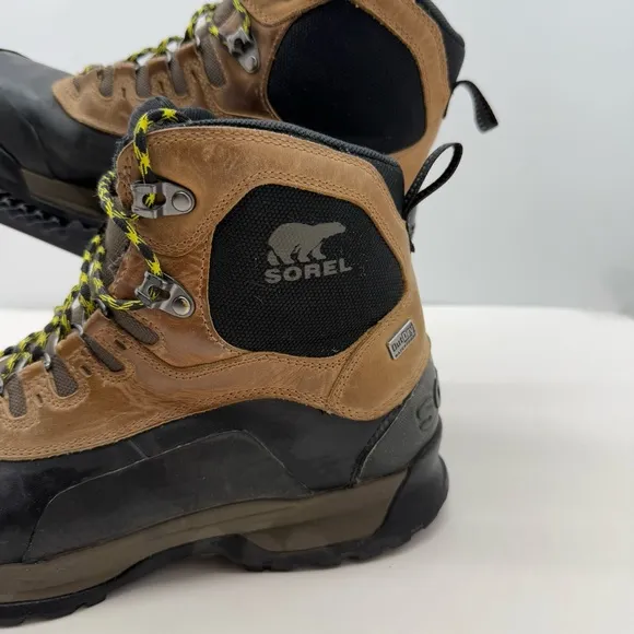 Sorel Conquest Boots Mens 10 OutDry Ankle Waterproof Shoes Hiking Winter Snow