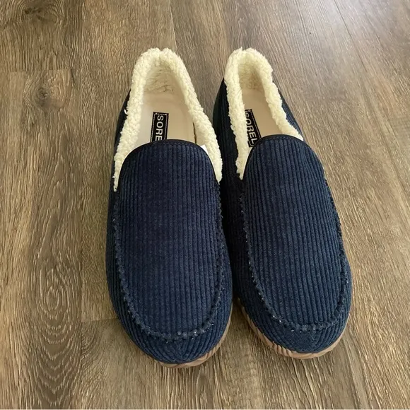 Sorel Dude Moc Slipper in Abyss