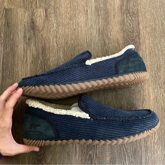 Sorel Dude Moc Slipper in Abyss