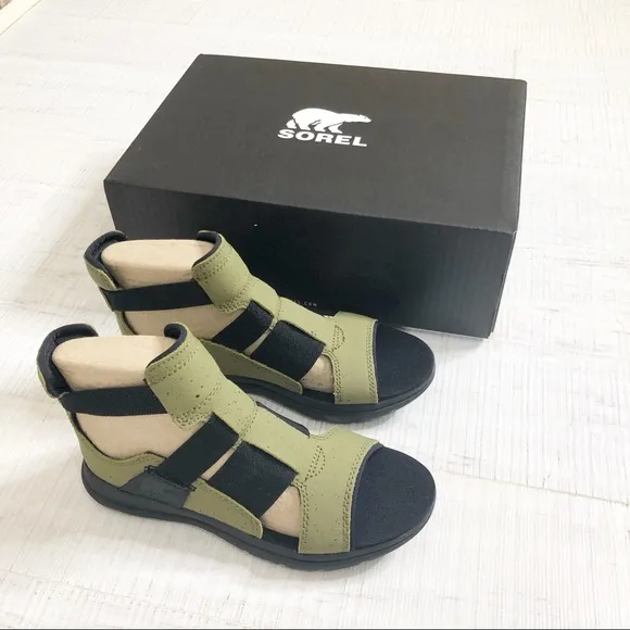 Sorel Explorer Gladiator Sandal Shoes New