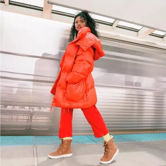 SOREL EXPLORER NEXT JOAN TAN BOOTS