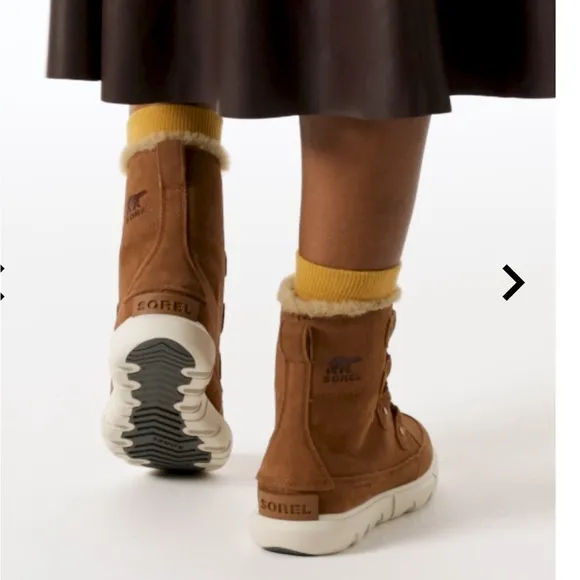 SOREL EXPLORER NEXT JOAN TAN BOOTS