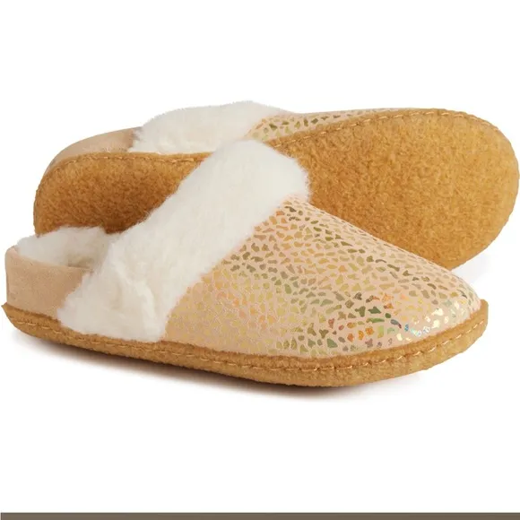 Sorel  Girls Nakiska Slide Il Slippers - Suede