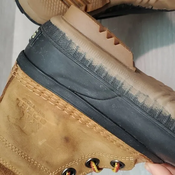 Sorel Kids Girls Outdoor Leather Rubber boots shoes sz 1