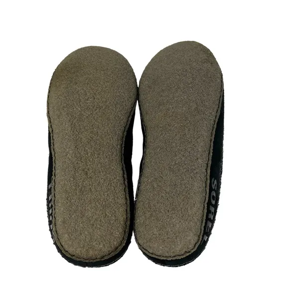 SOREL Mens Falcon Ridge II Slippers Black Dark Stone