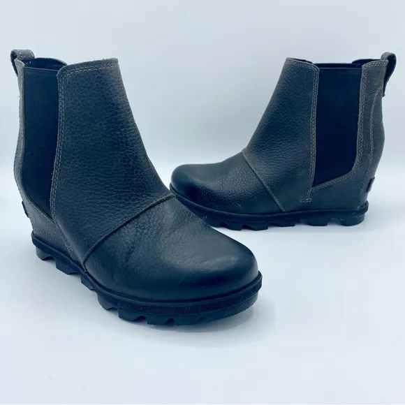 Sorel Quarry Joan Of Arctic Wedge II Chelsea Bootie Size 6.5