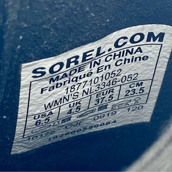 Sorel Quarry Joan Of Arctic Wedge II Chelsea Bootie Size 6.5