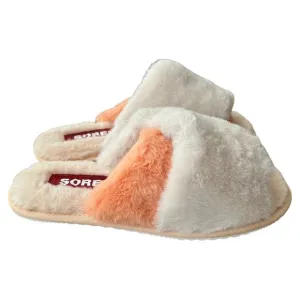 SOREL Sorel Nova Sand Go Mail Run Faux Fur Suede Slippers w/ Box, US7