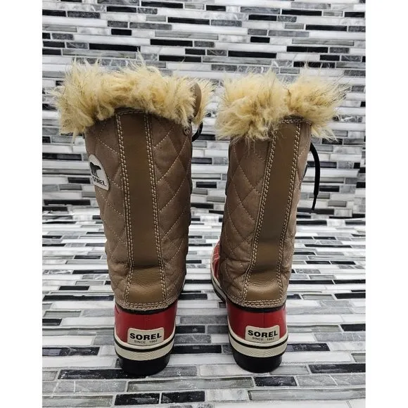 Sorel Trail Autumn Bronze Tofino II Women's Winter Boots Size 6.5