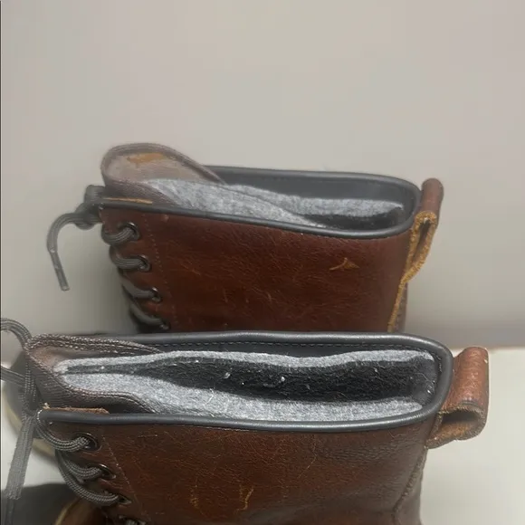 Sorel waterproof premium Brown leather Black Rain &amp; Snow duck Boots