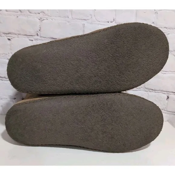 Sorel Womens Nakiska Bootie Slippers Camel Brown Suede NL3389-224 Size 10