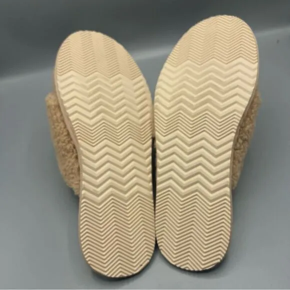 Sorel Womens Go Mail Run Natural Tan Slide On Slippers Shoes