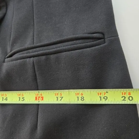 Spanx Large The Perfect Vest Dress Ponte Black Sleeveles Minimalist Office Siren