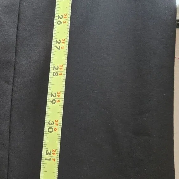 Spanx Large The Perfect Vest Dress Ponte Black Sleeveles Minimalist Office Siren