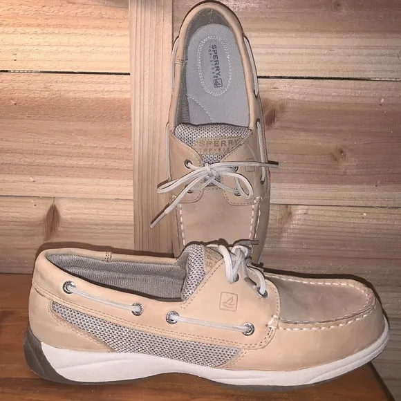 Sperry Top Sider Intrepid Shoes Linen Mesh Women's Size 10M New No Box #9774829