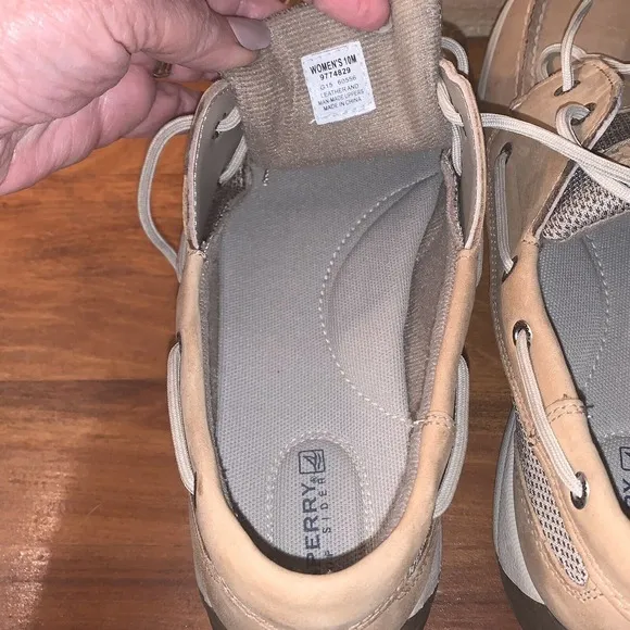 Sperry Top Sider Intrepid Shoes Linen Mesh Women's Size 10M New No Box #9774829