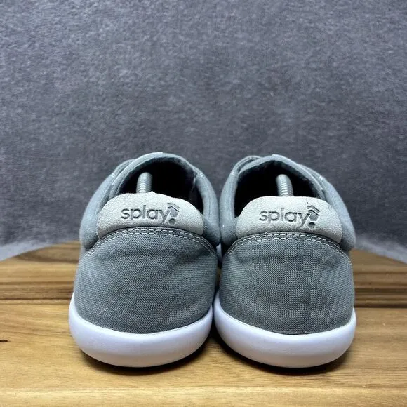 Splay Shoes Men’s Size 12 Gray Freestyle Minimalist Barefoot Canvas Comfort