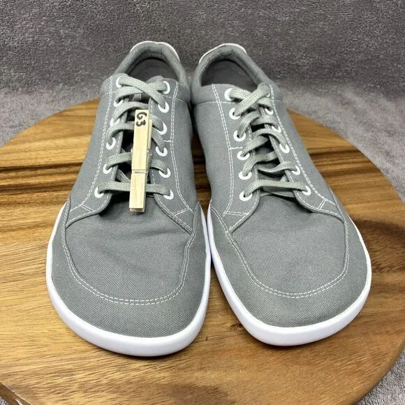 Splay Shoes Men’s Size 12 Gray Freestyle Minimalist Barefoot Canvas Comfort