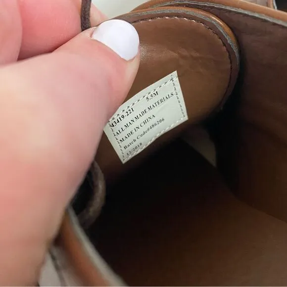 STACY ADAMS Dunbar Wing tip Oxford Dress Shoes