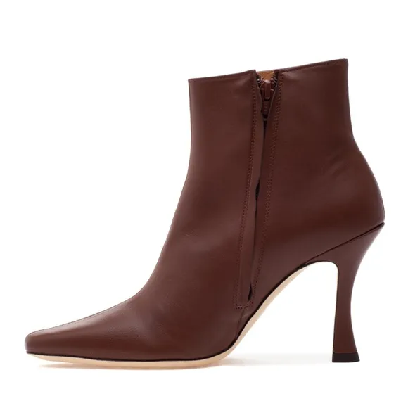 ✨STAUD Cami Leather Ankle Boots ✨