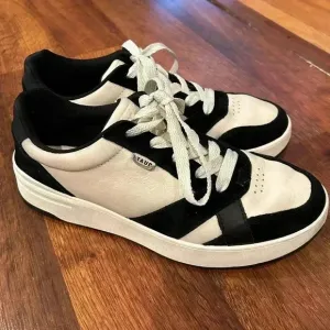 Staud Keds The Court Pickleball Shoes women’s size 9 black and white sneaker