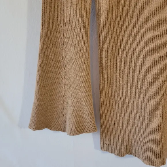 STELLA McCARTNEY Made in Italy Brown Sweater Dress Sz S Cowlneck Quite Luxury