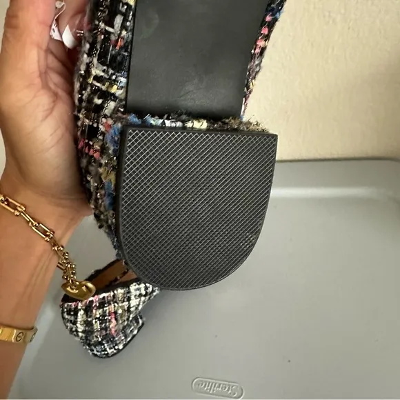 Steve Madden Cherish Women's Clueless Multicolored Tweed Pump Shoes Size 9.5