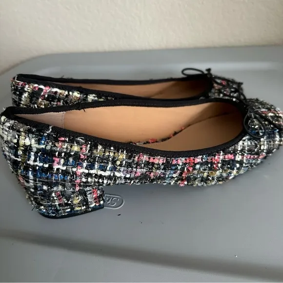 Steve Madden Cherish Women's Clueless Multicolored Tweed Pump Shoes Size 9.5