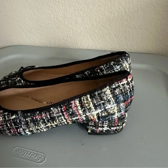Steve Madden Cherish Women's Clueless Multicolored Tweed Pump Shoes Size 9.5