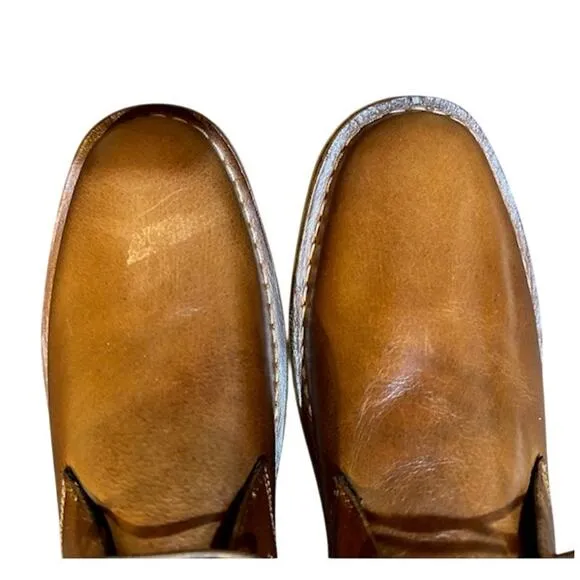 STEVE MADDEN Cognac Brown Leather Harken Chukka Dessert Boot NWOT Men's 100