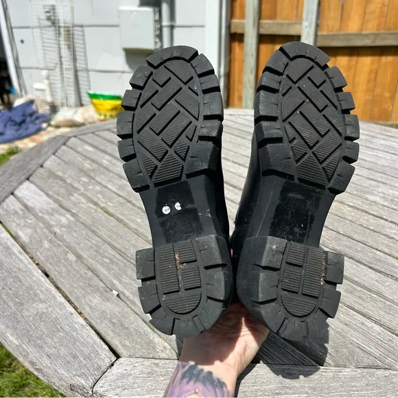 Steve Madden: Hutch Black Ankle Boots size 7.5
