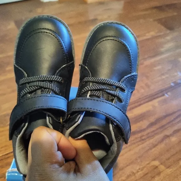 Stride Rite Black Kids Shoes