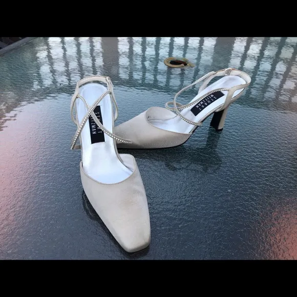 Stuart Weitzman Dressy Champagne Heels