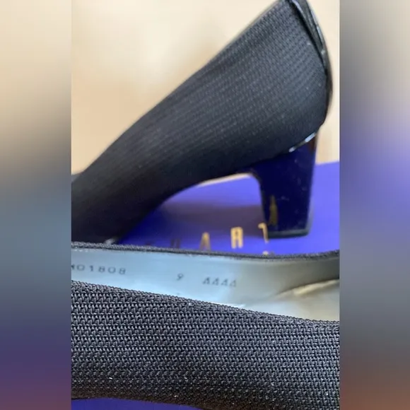 Stuart Weitzman, ladies black pumps size 9 AAA