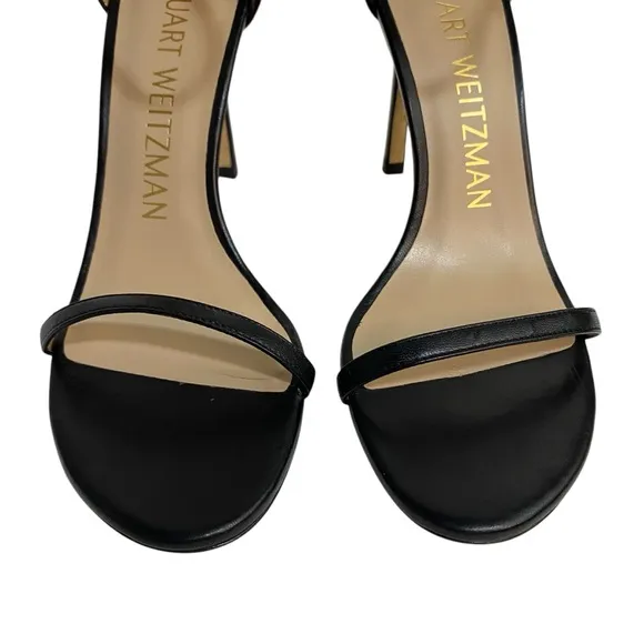 Stuart Weitzman Shoes Black Classic 4” Heels Size 6 Dressy Sandal