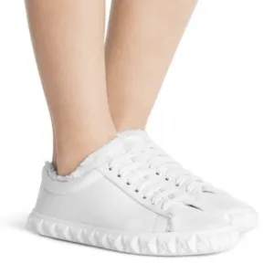 Stuart Weitzman Womens Casual Leather Upper Comfort Shoes Women White Size 10