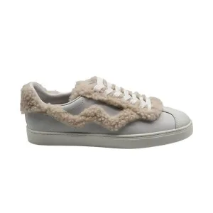 Stuart Weitzman Womens Daryl Genuine Calf Hair Trim Sneakers Shoes Size 6B
