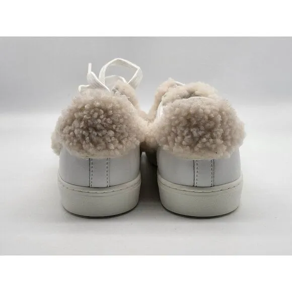 Stuart Weitzman Womens Daryl Genuine Calf Hair Trim Sneakers Shoes Size 6B