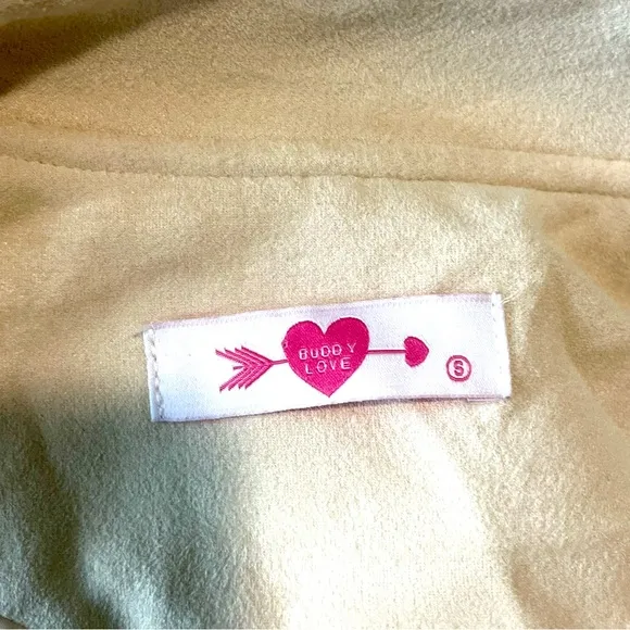 Studded Cream Buddy Love Jacket
