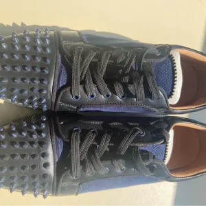Stylish Black and Blue Men's Shoes