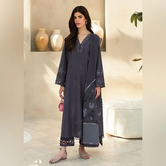 SUFFUSE BY SANA YASIR PAKISTANI LUXURY AUTHENTIC DESIGNER EMBROIDERED DRESS