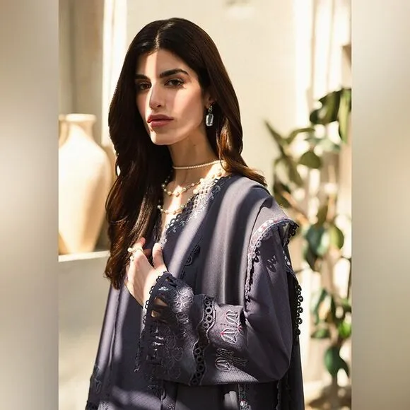 SUFFUSE BY SANA YASIR PAKISTANI LUXURY AUTHENTIC DESIGNER EMBROIDERED DRESS