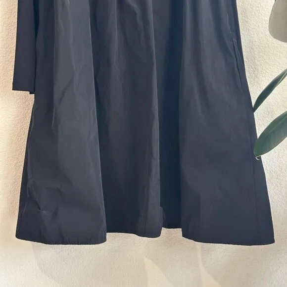 Sun Kim Womens Dress Small Lagenlook Boho Minimalist Classic Long Sleeve Swing