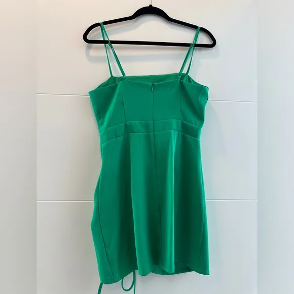 Superdown revolve fabiana Kelly green dress luxury formal vacation wedding S