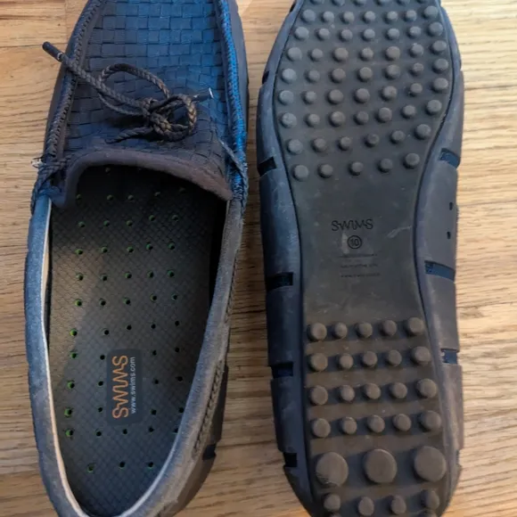 SWIMS Men's Navy Loafers Sz 10