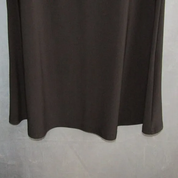 Sympli Black Tank Dress Womens Size 10 Sleeveless Stretch Minimalist Basic Layer