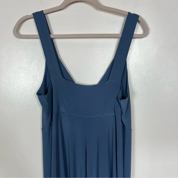 Sympli Bubble Hem Pleated Maxi Dress 10 Set Top Lagenlook Minimalist Neutral