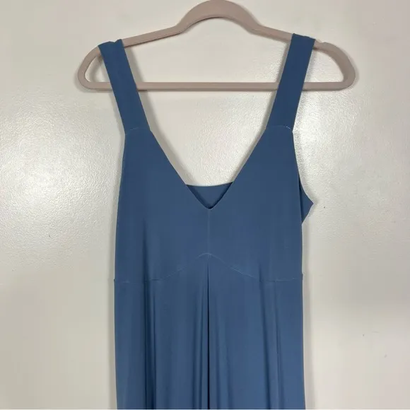 Sympli Bubble Hem Pleated Maxi Dress 10 Set Top Lagenlook Minimalist Neutral